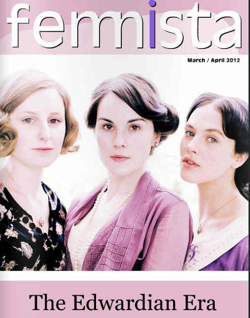 FEMNISTA magazine side cover March/April 2012