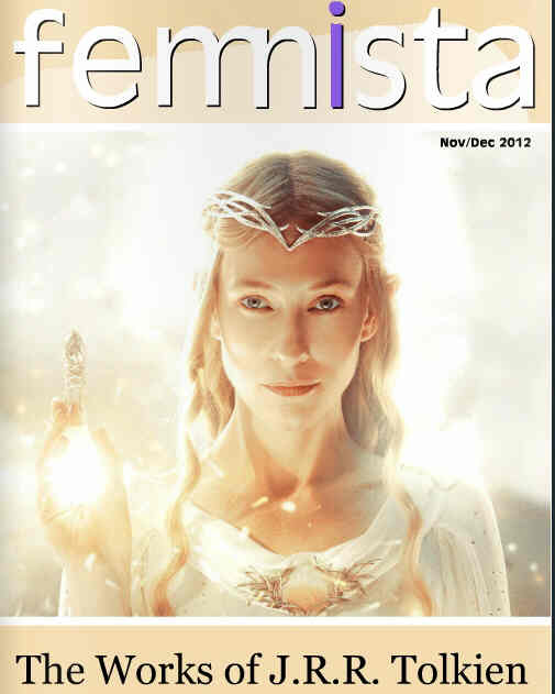 FEMNISTA magazine side cover November/December 2012