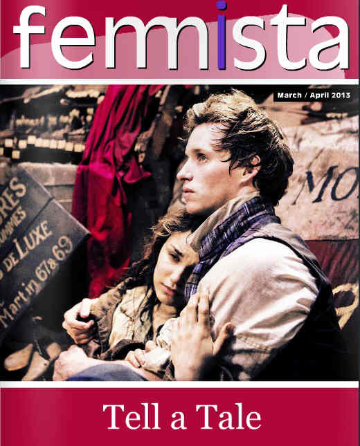 FEMNISTA magazine side cover March/April 2013