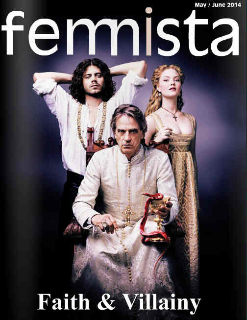 FEMNISTA magazine side cover May/June 2014