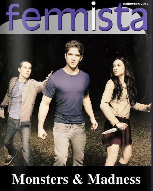 FEMNISTA magazine side cover Halloween 2014