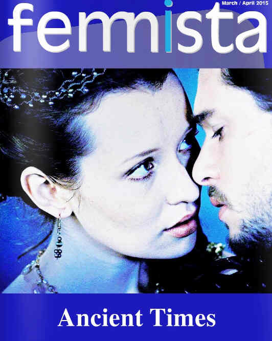 FEMNISTA magazine side cover March/April 2015