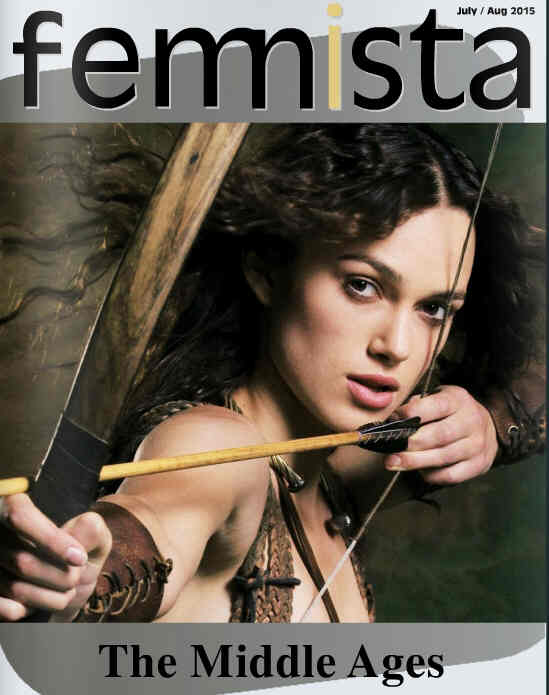 FEMNISTA magazine side cover July/August 2015