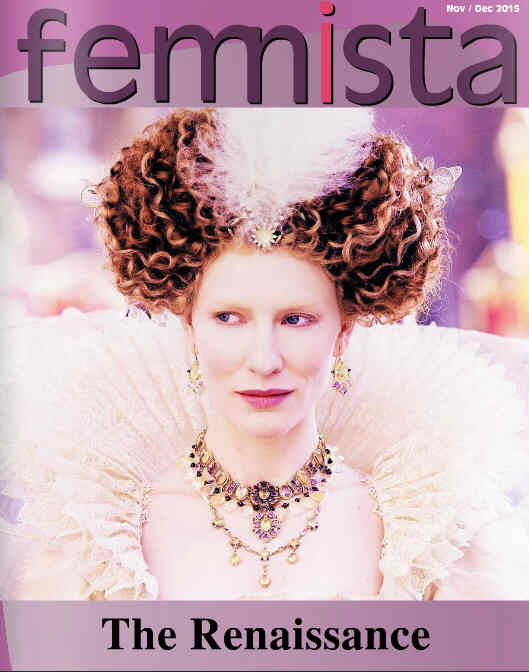 FEMNISTA magazine side cover November/December 2015