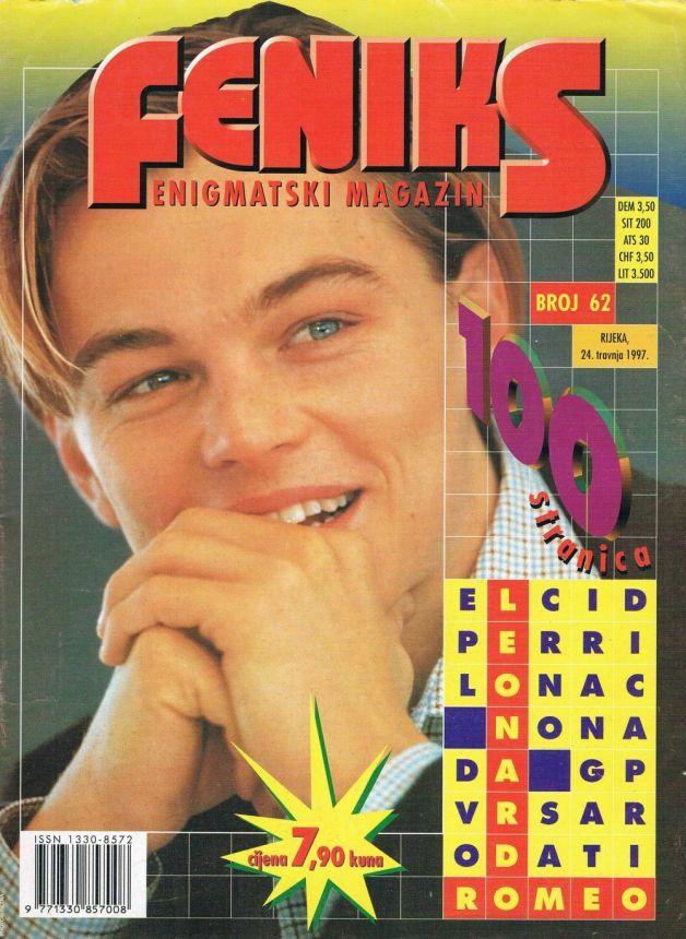 FENIKS magazine side cover Issue 62 24 April 1997