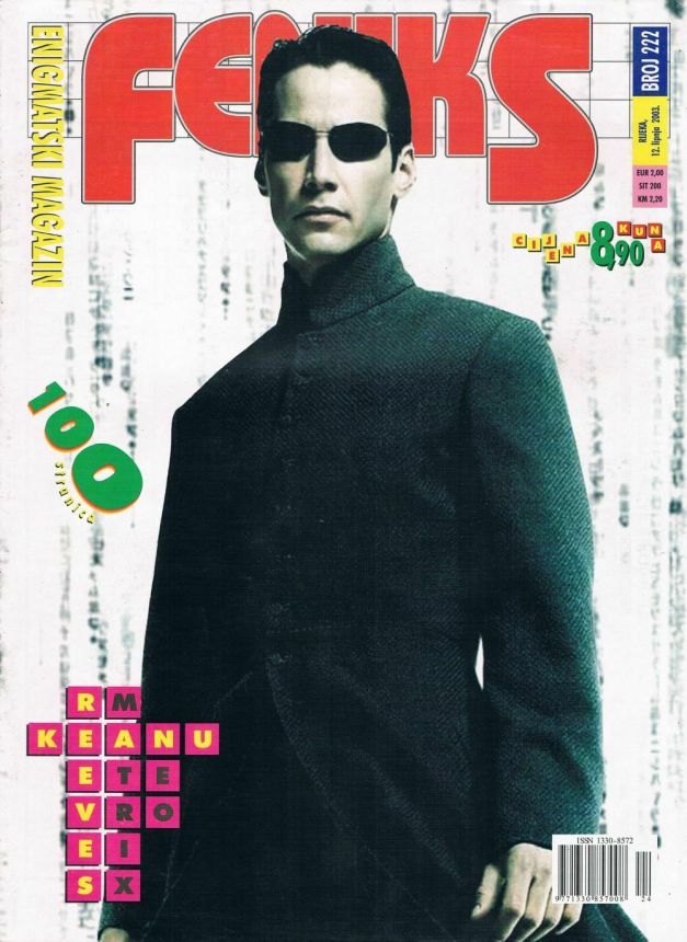 FENIKS magazine side cover Issue 222 12 June 2003