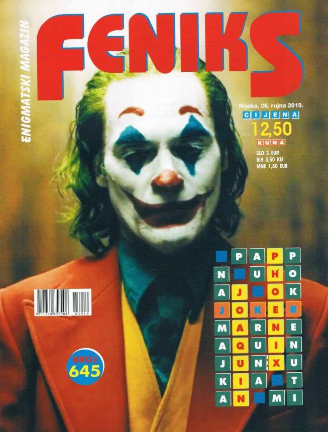FENIKS magazine side cover Issue 645 26 September 2019