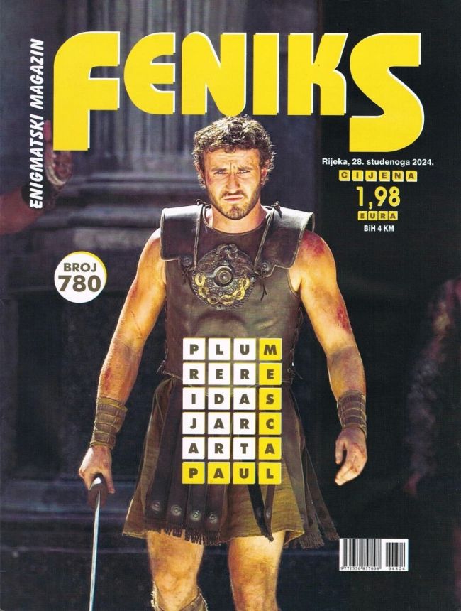 FENIKS magazine side cover Issue 780 28 November 2024