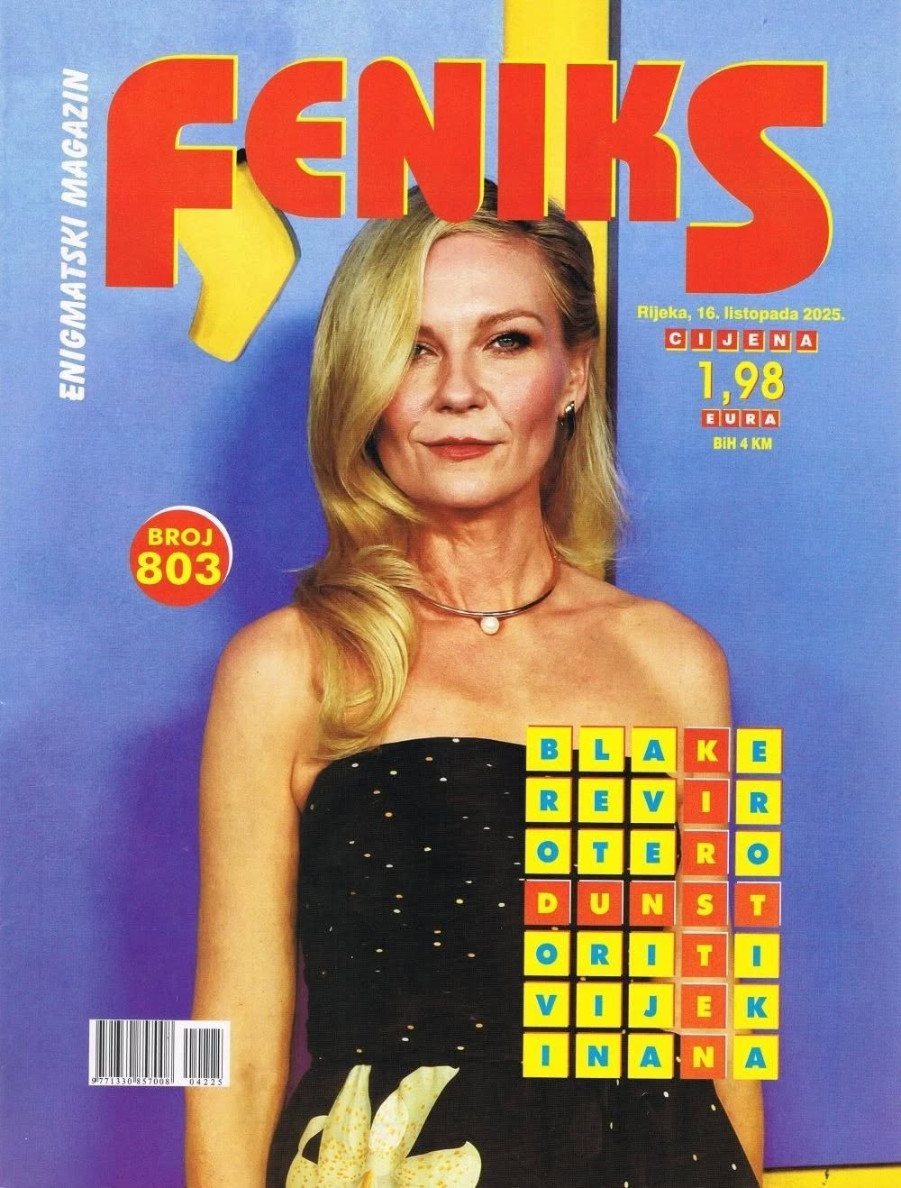 FENIKS magazine side cover Issue 803 16 October 2025