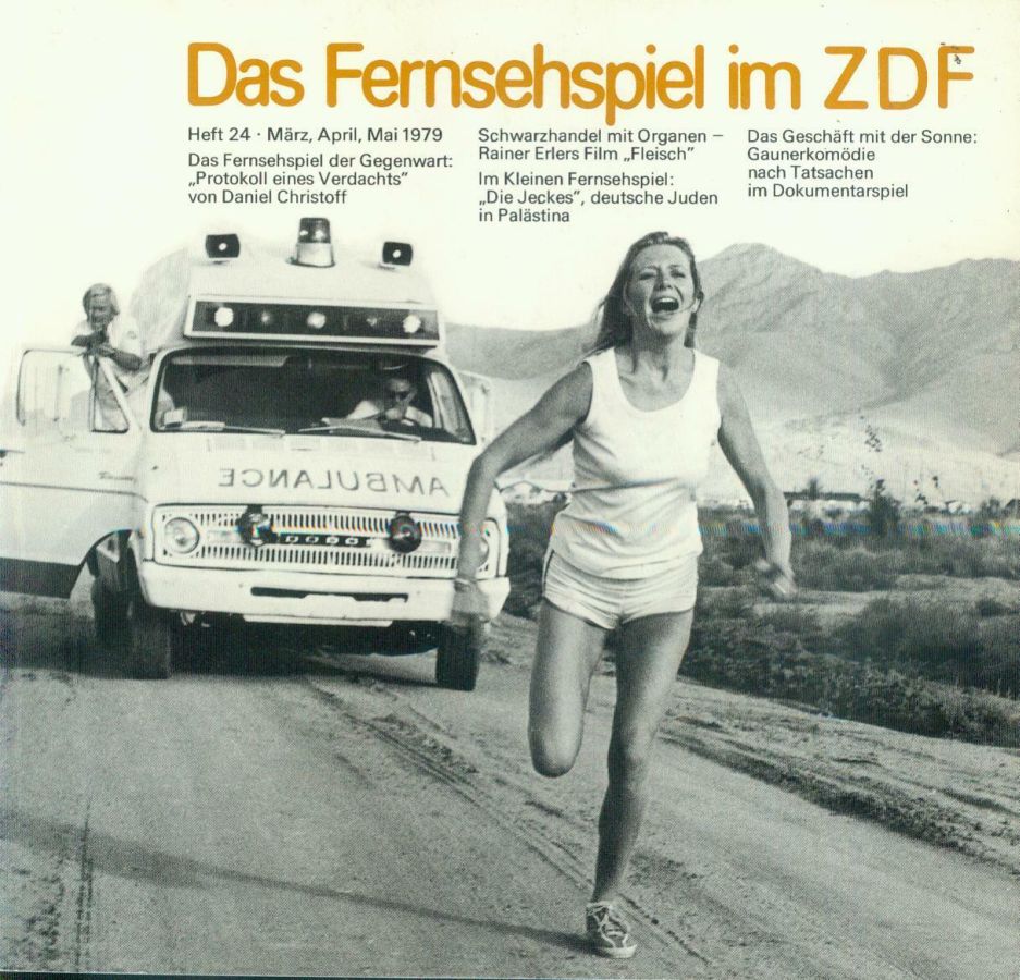 DAS FERNSEHSPIEL IM ZDF magazine side cover Issue 24  March/May 1979
