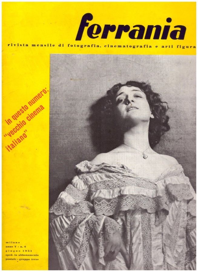 FERRANIA magazine side cover  June 1951