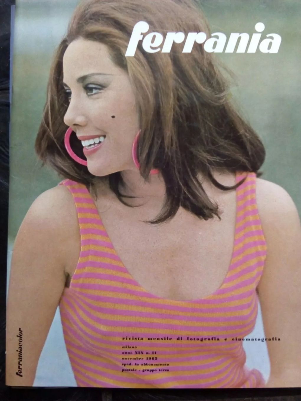 FERRANIA magazine side cover  November 1965