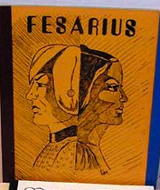FESARIUS magazine side cover Issue 1 November 1976