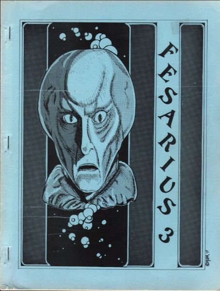 FESARIUS magazine side cover Issue 3 November 1977