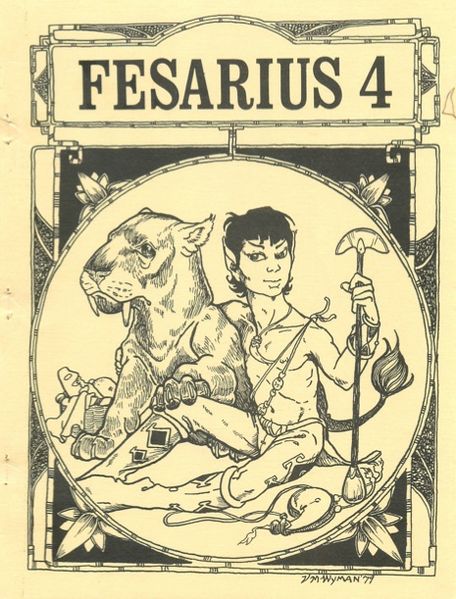 FESARIUS magazine side cover Issue 4 July 1979