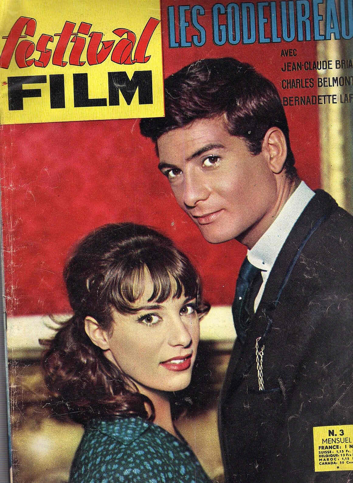 FESTIVAL FILM magazine side cover Issue 3  1961