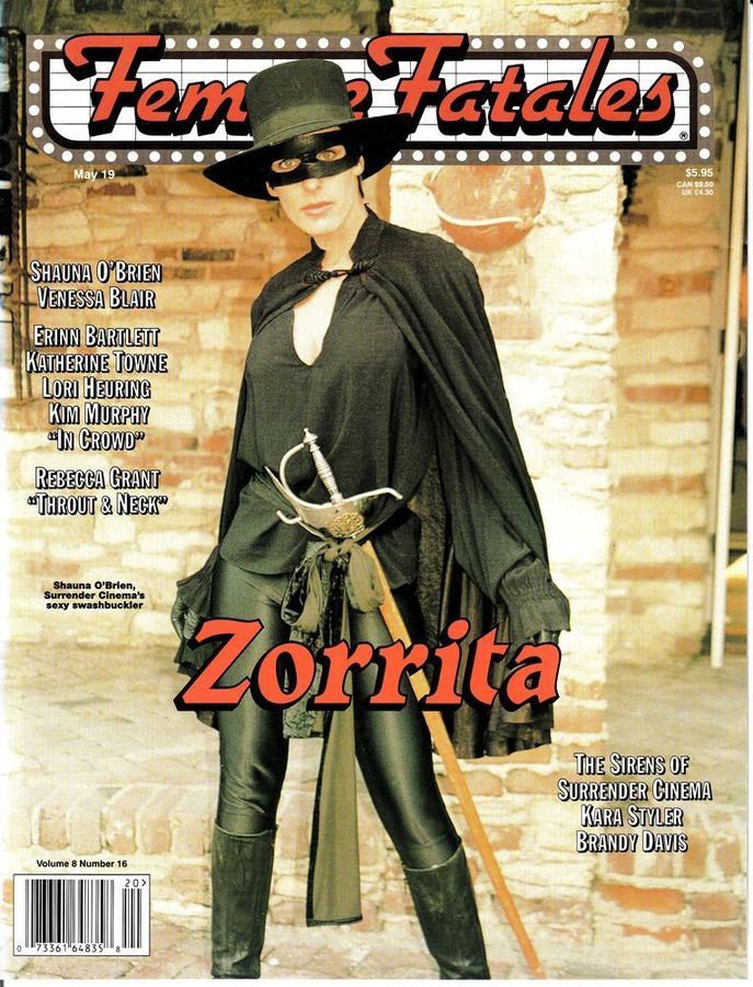 FEMME FATALES magazine side cover  Vol 8 #16  2000