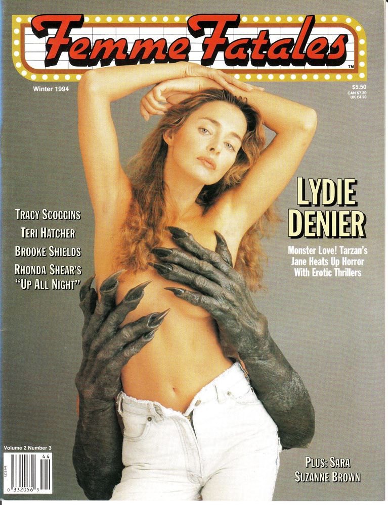 FEMME FATALES magazine side cover  Vol 2 #3  1993