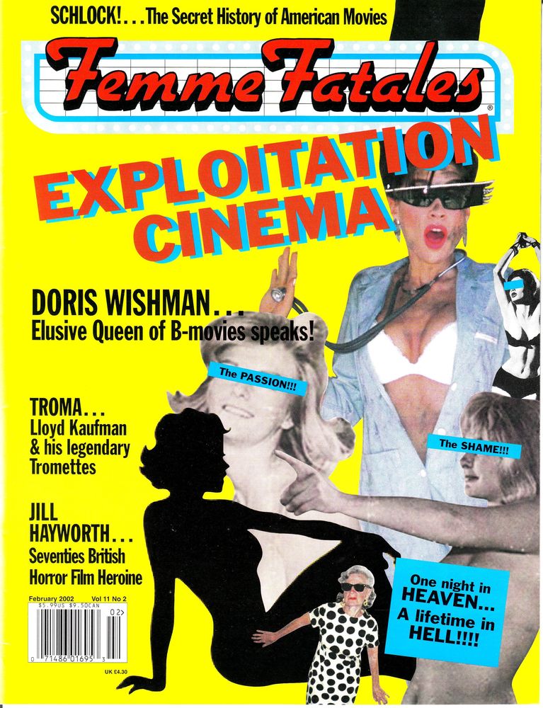 FEMME FATALES magazine side cover  Vol 11 #02  2002