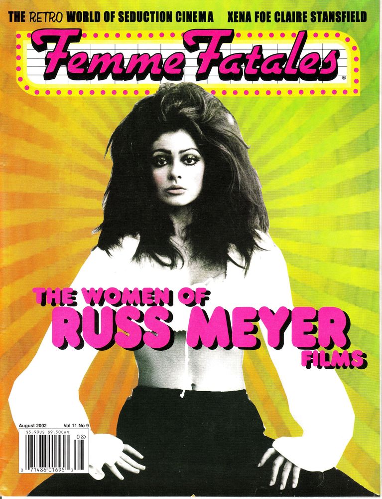 FEMME FATALES magazine side cover  Vol 11 #09  2002