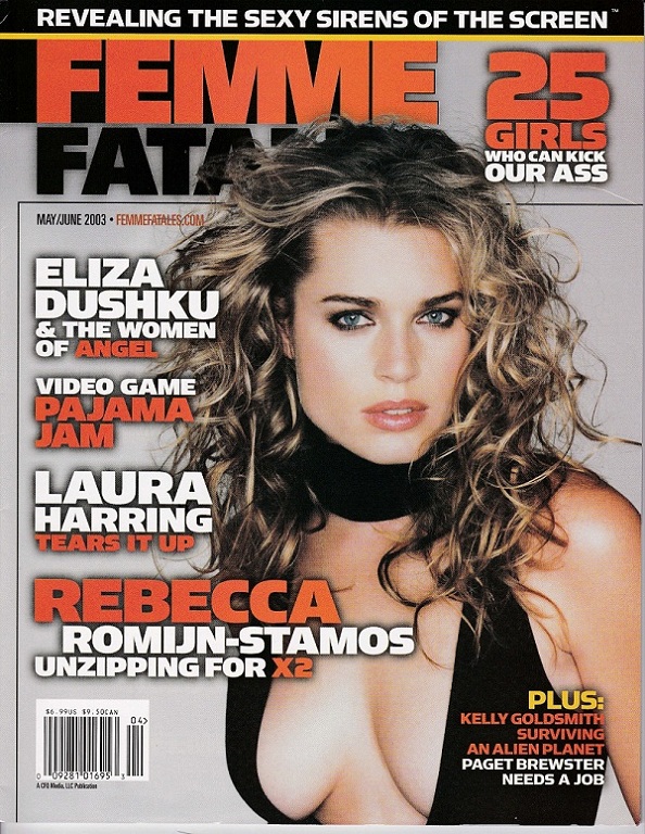 FEMME FATALES (NEW) magazine side cover Issue 103 Vol 12 #2 May/June 2003
