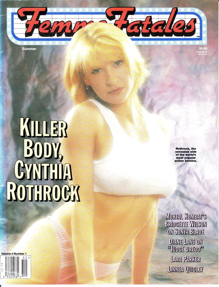 FEMME FATALES magazine side cover  Vol 4 #1  1995