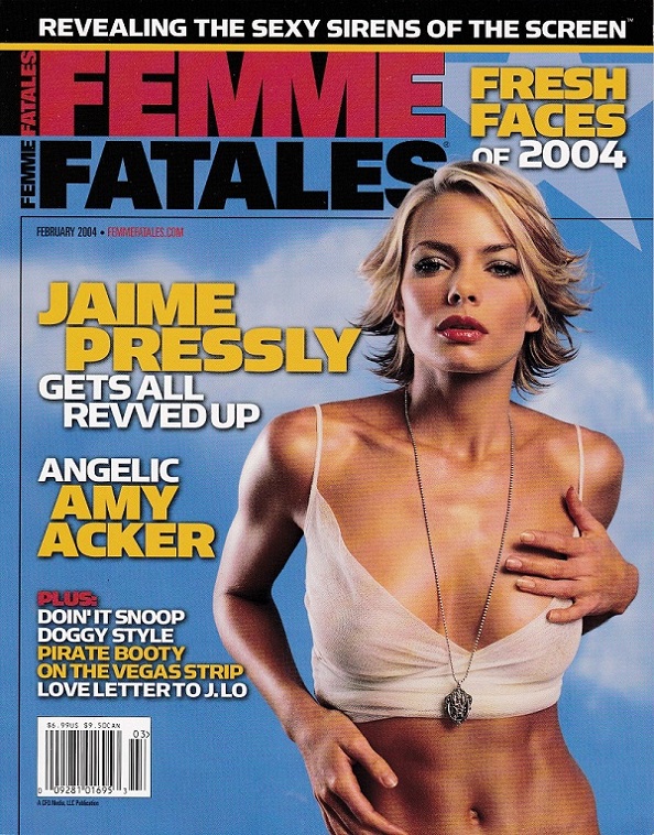 FEMME FATALES (NEW) magazine side cover Issue 108 Vol 13 #2 February 2004