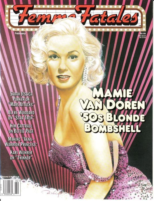 FEMME FATALES magazine side cover  Vol 5 #08  1997