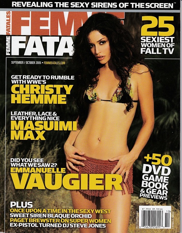 FEMME FATALES (NEW) magazine side cover Issue 120 Vol 14 #4 September/October 2005