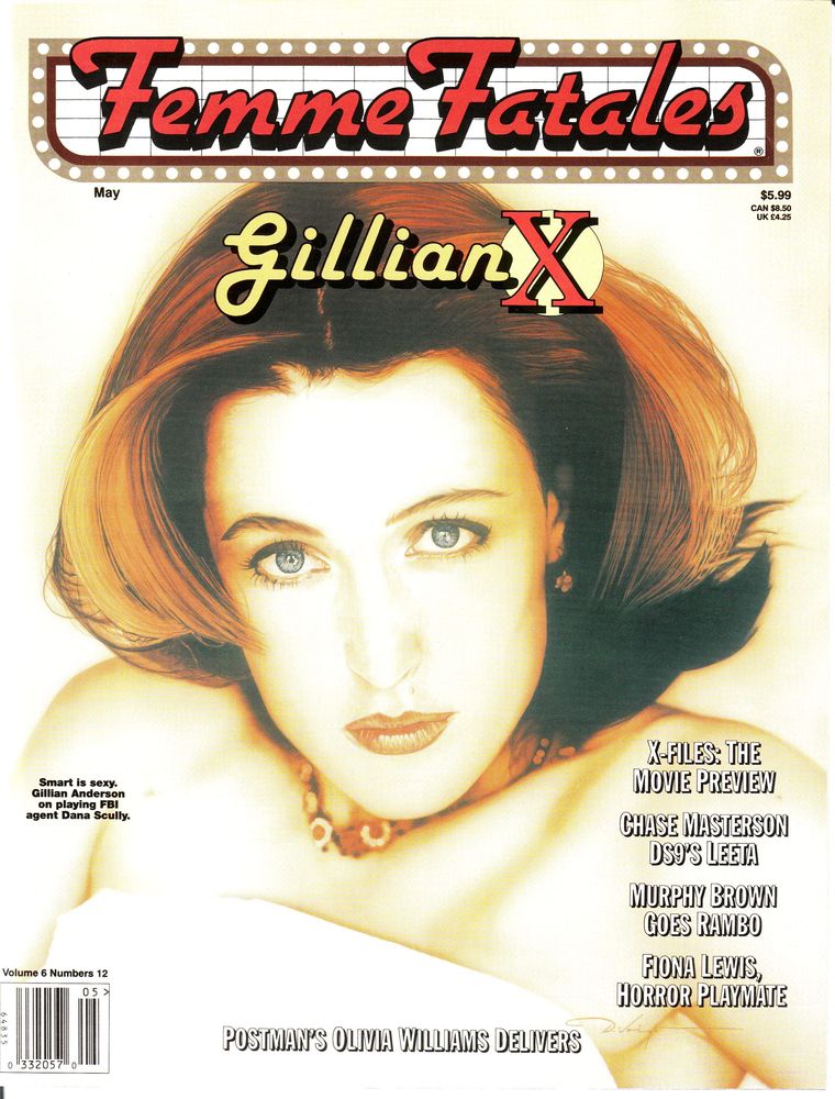 FEMME FATALES magazine side cover  Vol 6 #12  1998