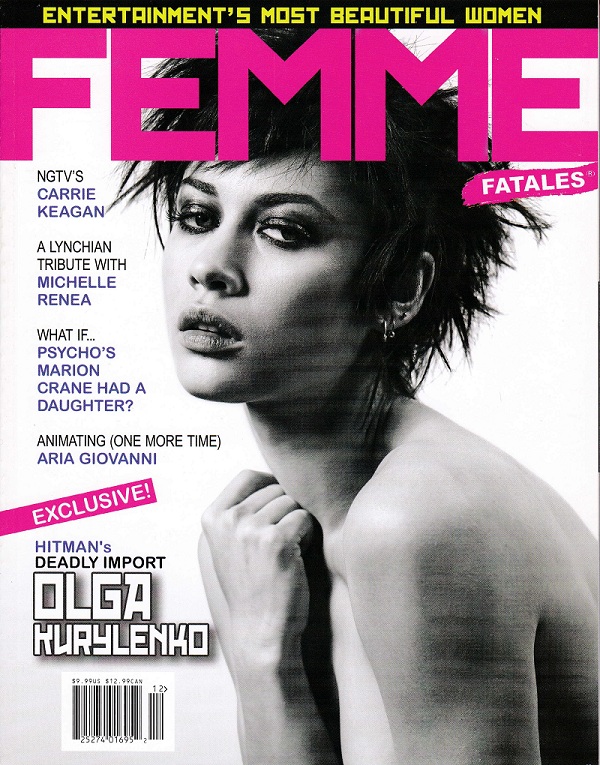 FEMME FATALES (NEW) magazine side cover Issue 128 Vol 16 #4 2007