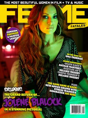 FEMME FATALES (NEW) magazine side cover Issue 132 Vol 17 #4 2008