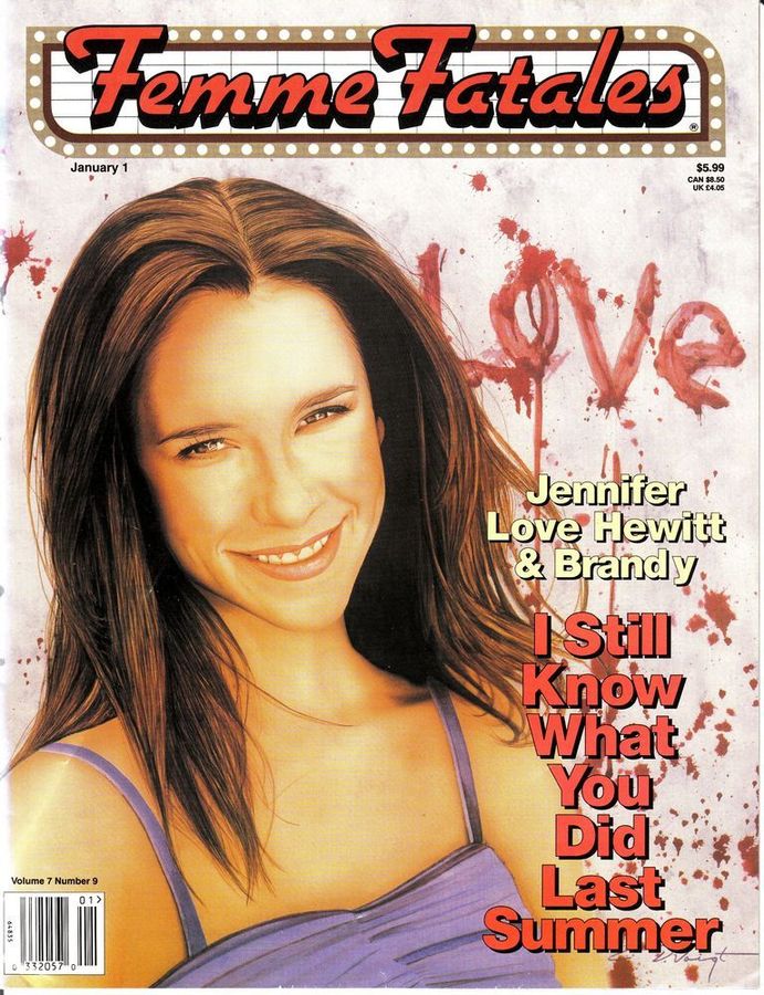 FEMME FATALES magazine side cover  Vol 7 #09  1999