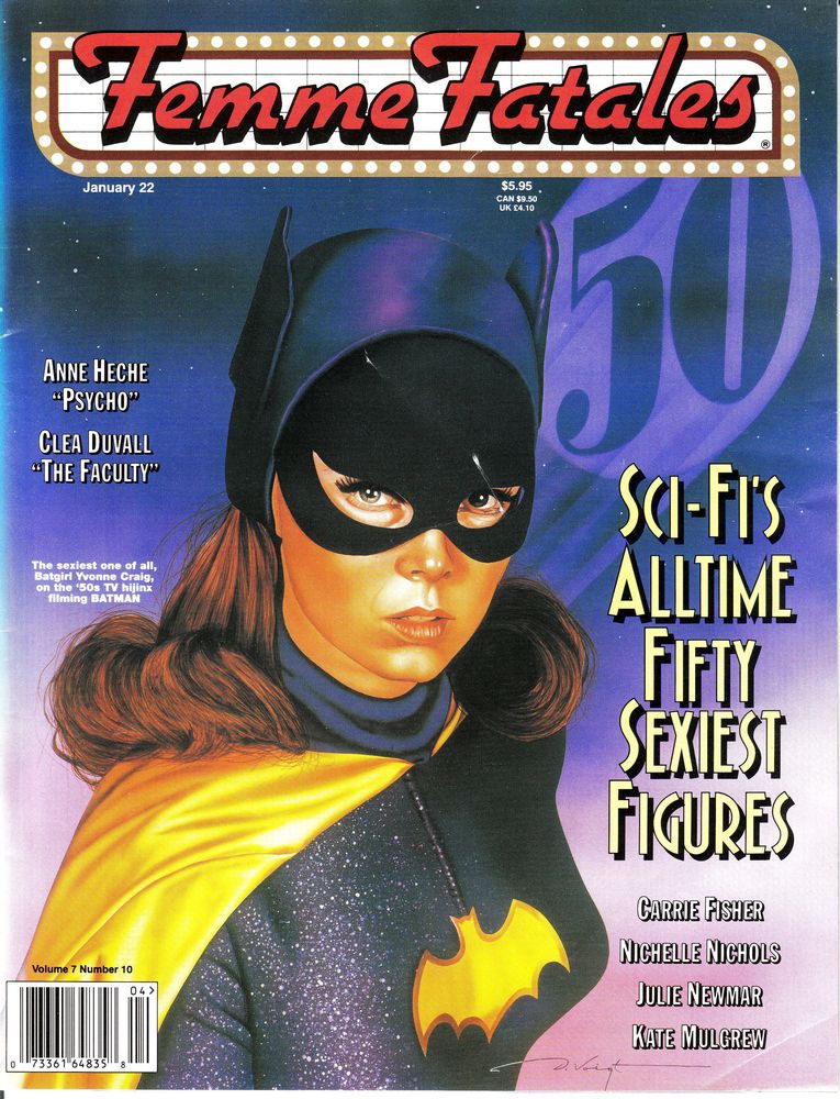 FEMME FATALES magazine side cover  Vol 7 #10  1999