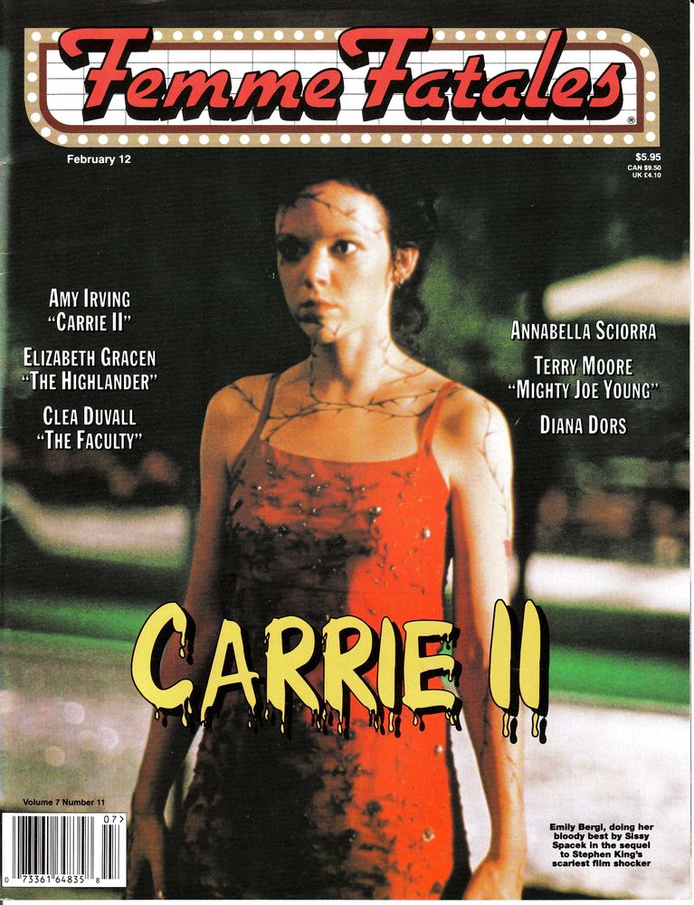 FEMME FATALES magazine side cover  Vol 7 #11  1999