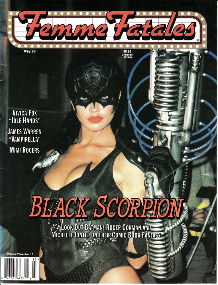 FEMME FATALES magazine side cover  Vol 7 #16  1999