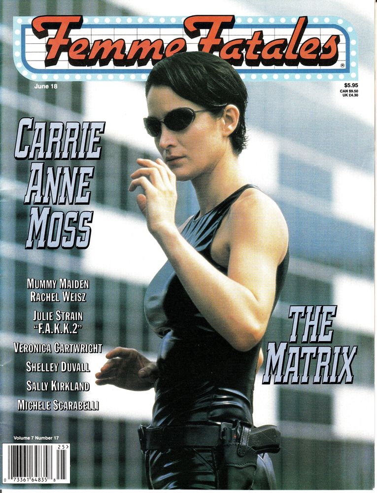 FEMME FATALES magazine side cover  Vol 7 #17  1999