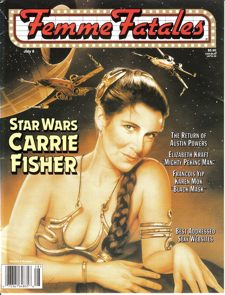 FEMME FATALES magazine side cover  Vol 8 #1  1999