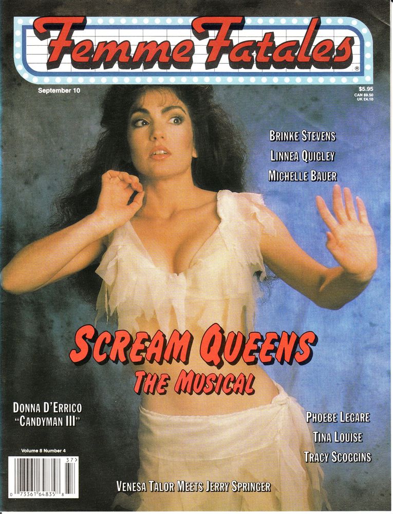 FEMME FATALES magazine side cover  Vol 8 #4  1999