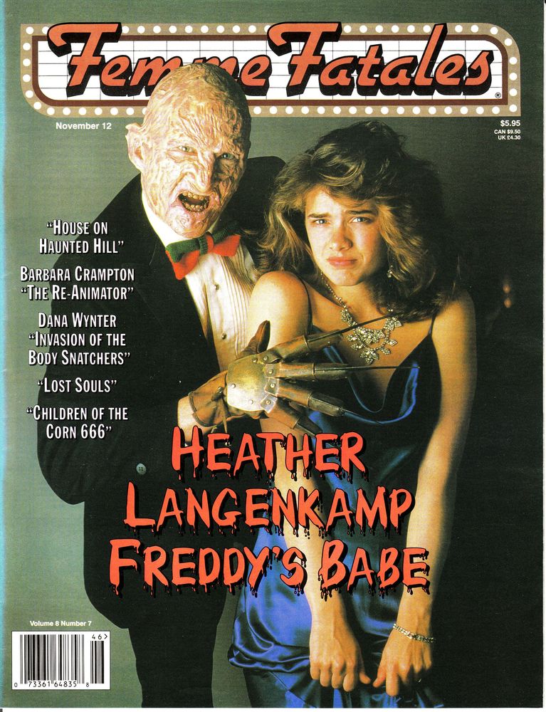 FEMME FATALES magazine side cover  Vol 8 #7  1999
