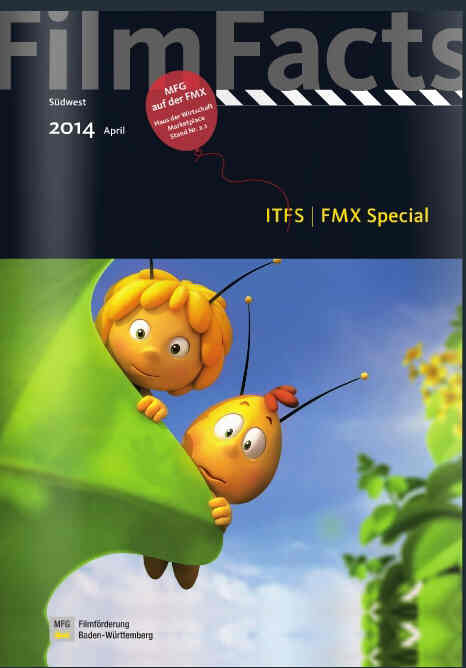 FILMFACTS (GERMANY) magazine side cover  Special April 2014