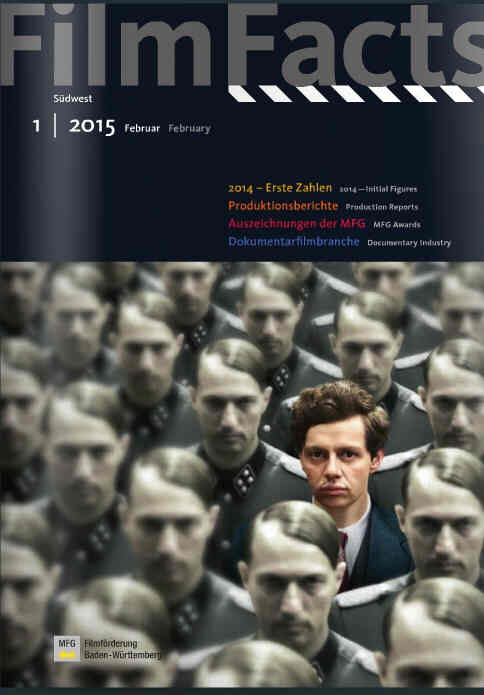 FILMFACTS (GERMANY) magazine side cover Issue 1 February 2015