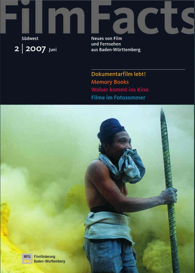 FILMFACTS (GERMANY) magazine side cover Issue 2 June 2007