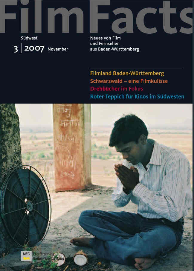 FILMFACTS (GERMANY) magazine side cover Issue 3 November 2007