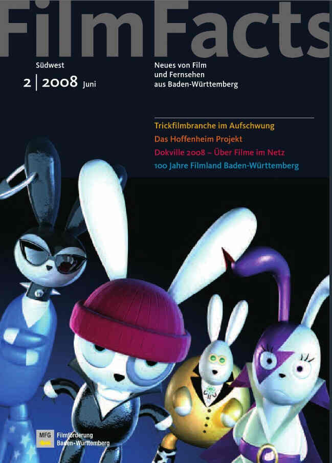 FILMFACTS (GERMANY) magazine side cover Issue 2 June 2008