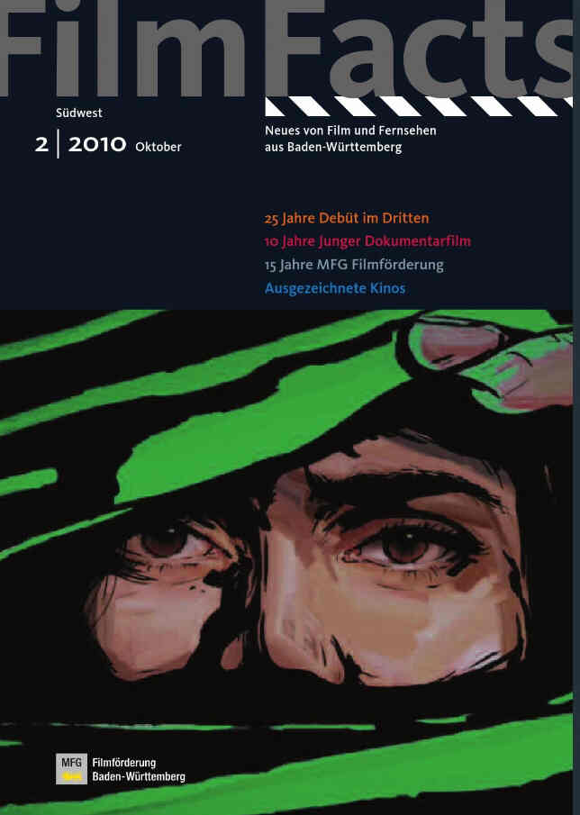 FILMFACTS (GERMANY) magazine side cover Issue 2 October 2010