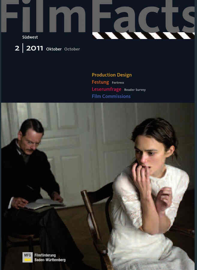 FILMFACTS (GERMANY) magazine side cover Issue 2 October 2011