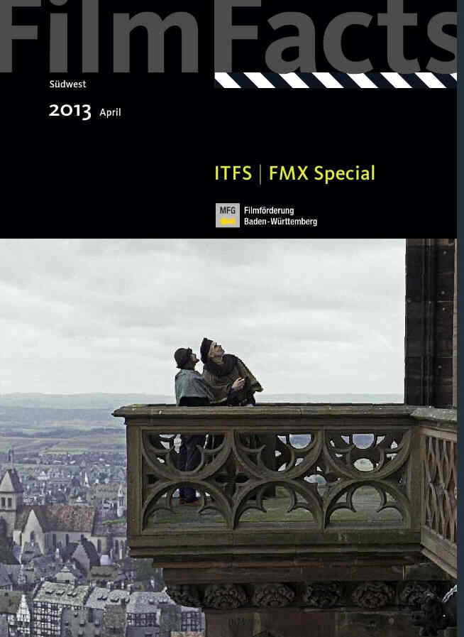 FILMFACTS (GERMANY) magazine side cover  Special April 2013