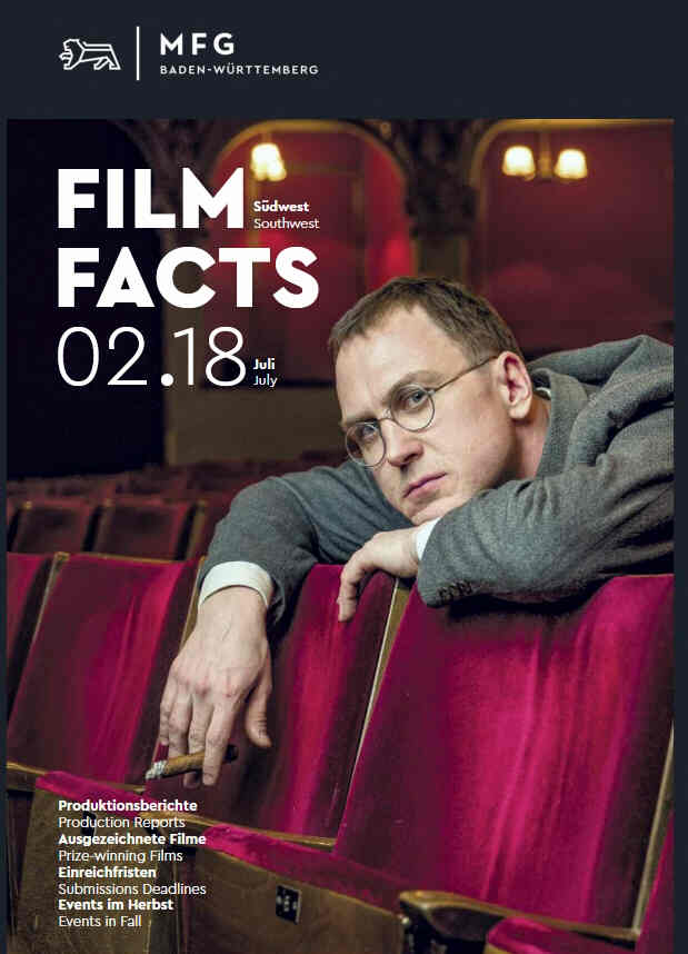 FILMFACTS (GERMANY) magazine side cover Issue 2  July 2018