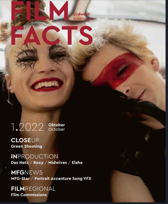 FILMFACTS (GERMANY) magazine side cover  October 2022